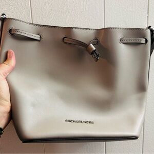 Michael Kors Silver Shoulder Bag